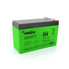 Аккумуляторная батарея MERLION G-MLG1275F2 12 V 7,5 Ah ( 150 x 65 x 95 (100) ), 2.075 kg Green Q10