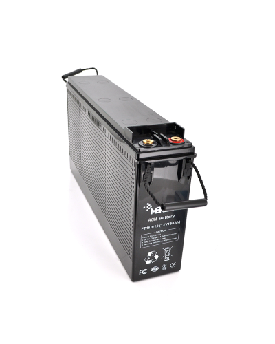 Аккумуляторная батарея MERLION GEL FTG-12150 12V 150Ah ( 567*110*283 ), 30.5 kg Q1/24 44.5 кг