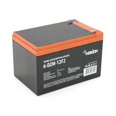 Тяговая аккумуляторная батарея AGM MERLION 6-DZM-12, 12V 12Ah F2 (151х98х101 мм) , 4.13 kg Orange Q3