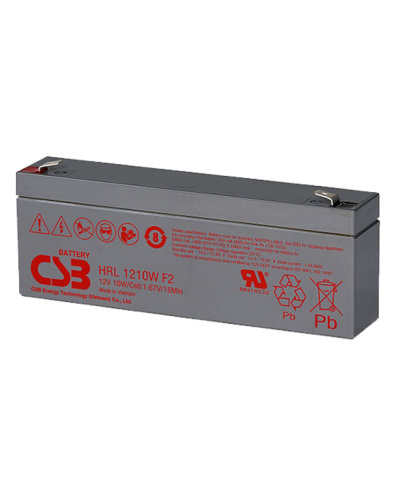 Аккумуляторная батарея CSB HRL1210WF2FR 12V 2.3Ah (178х34х64мм)