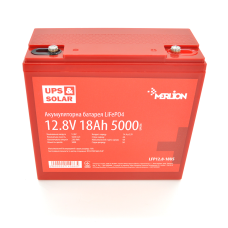 Литий-железо-фосфатный аккумулятор Merlion LiFePO4 12.8V 18AH (4S3P/BMS-20A), (179x75x167), 2,8kg for UPS, до 5000 циклов, Q6