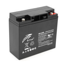 Аккумуляторная батарея AGM RITAR HR12-60W, Black Case, 12V 17.0Ah ( 181 х 77 х 167 (167 ) 4.80 kg Q4