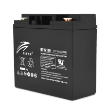 Аккумуляторная батарея AGM RITAR RT12180BM5, Black Case, 12V 18.0Ah (181х77х167 ) Q2