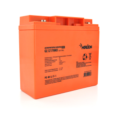 Аккумуляторная батарея MERLION GL12170M5 12 V 17Ah ( 180 x 78 x 165 (168)), 4.77 kg, Orange, Q4