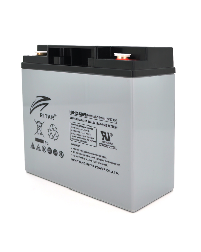 Аккумуляторная батарея AGM RITAR RT12170H, Gray Case, 12V 17.0Ah ( 181 х 77 х 167 ), 4.65 kg Q4