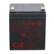 Аккумуляторная батарея CSB HR1227WF2, 12V 6,5Ah (90х70х106мм),1.97 kg Q10