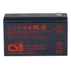 Аккумуляторная батарея CSB UPS123606F2/F1, 12V 6Ah (151х51х94мм), 2.03 kg Q12