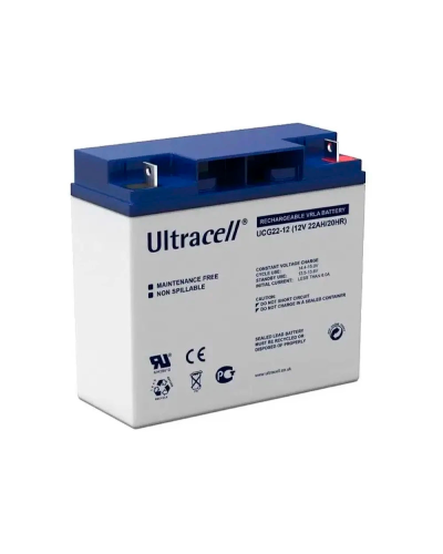 Аккумуляторная батарея Ultracell UCG20-12 GEL 12V 20 Ah (182x 77 x 168) White Q1/230