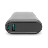 PowerBank GEAR 20000mAh PD70W Display, 1*Type-C, 1*USB-A, Total Output PD45W+5V-3A, Black
