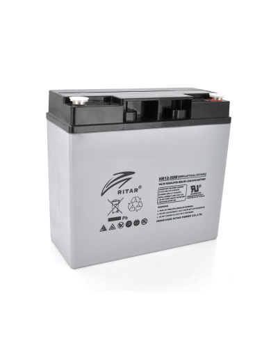 Аккумуляторная батарея AGM RITAR HR1250W, Gray Case, 12V 14.0Ah ( 181 х 77 х 167 ) 4.30kg Q4