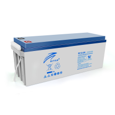 Аккумуляторная батарея AGM RITAR DC12-200, Gray Case, 12V 200Ah ( 522 х 240 х 219 (224) ), 60 kg Q1/18