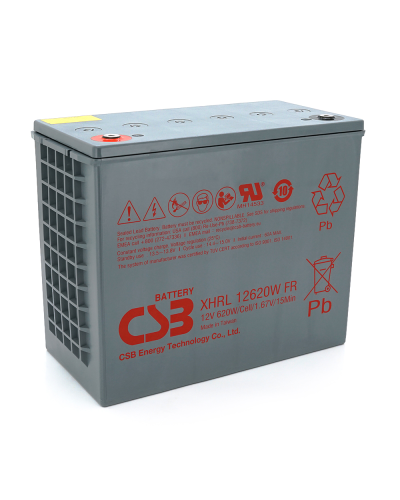 Аккумуляторная батарея CSB XHRL12620W, 12V 139Ah (342х275х170мм),47.2 kg