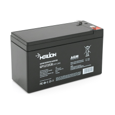 Аккумуляторная батарея MERLION AGM GP1272F2B 12 V 7,2 Ah ( 150 x 65 x 95 (100) ), 1.85 kg Black Q10