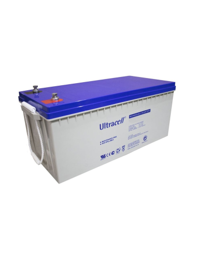 Аккумуляторная батарея Ultracell UCG200-12 GEL 12 V 200 Ah (522 x 240 x 224), 61 kg White Q1/24