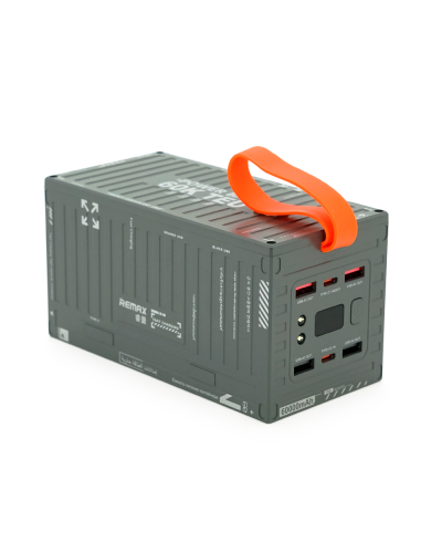 Power Bank Remax RPP-609 60000mAh, PD 20W+QC 22.5W, Gray, 1.275kg