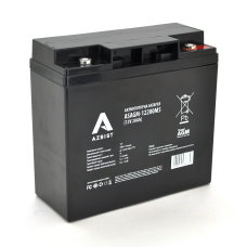 Аккумулятор ASBIST Super AGM ASAGM-12200M5, Black Case, 12V 20.0Ah (181 х 77 х 167 ), 5,4kg Q4