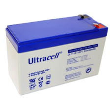 Аккумуляторная батарея Ultracell UL7-12 AGM 12V 7 Ah (151 x 65 x 99), 2 kg White Q8/420