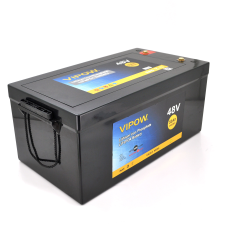 Аккумуляторная батарея Vipow LiFePO4 51,2V 50Ah со встроенной ВМS платой 40A, 48V (520x269x220), 24kg