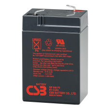 Аккумуляторная батарея CSB GP645, 6V 4.5Ah (70 х 47 х 102 (108) ), 0.85 kg Q20