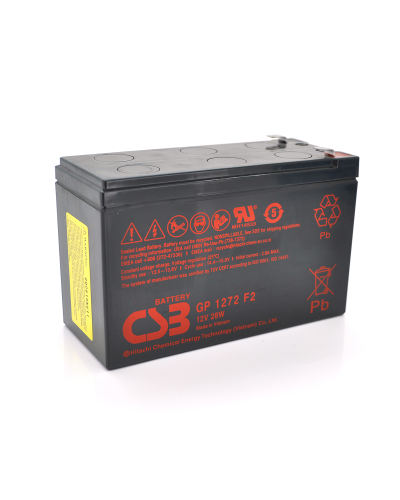 Аккумуляторная батарея CSB GP1272F2, 12V 7,2Ah (28W) (151х65х100мм) 2.1кг Q10
