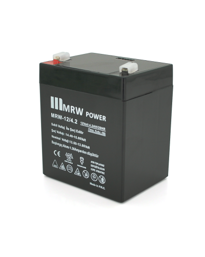 Аккумуляторная батарея Mervesan MRV-12/4.2 12 V 4.2Ah ( 90 x 70 x 101(104) ) Black Q10