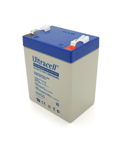 Аккумуляторная батарея Ultracell UL2.9-12 AGM 12V 2,9Ah (79 x 56 x 105), 0.8 kg White Q10
