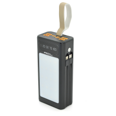Powerbank ACL PW-85 30000mAh, 22.5W, LIGHTER, Кабеля Type-C + Lighting, 0.70 kg, Black, Box