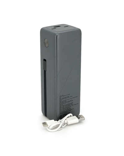 Powerbank Fulltech FP34 30000mAh, Fast charge PD140W, Li-pol, LCD Display, Вход:Type-C, Выходы: 2xUSB Type-C, 1xUSB Type-A, USB Type-C Cable, Box