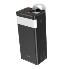 Power Bank HOCO J86 40000mAh, 2USB+Type-C+micro, PD20W, фонарик, Black, 0.790kg