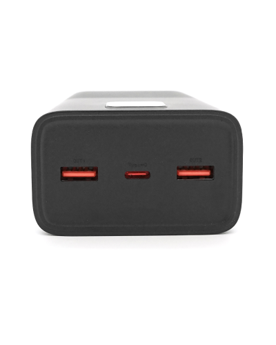 Power Bank FONENG P55 30000mAh, 2*USB+Tepe-C, Black, 0.580kg, Box