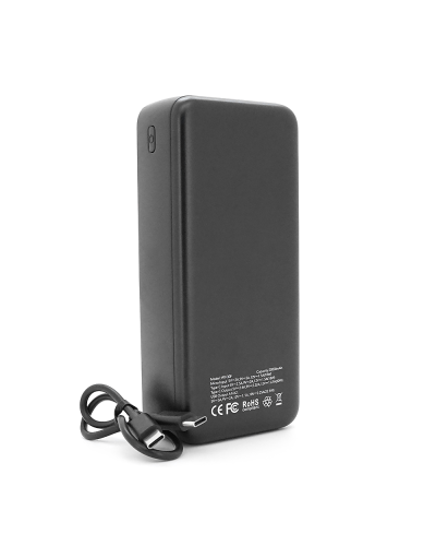 Power Bank WOYAX WY-30F 30000mAh, 22.5W, Black, 0.580kg, Box