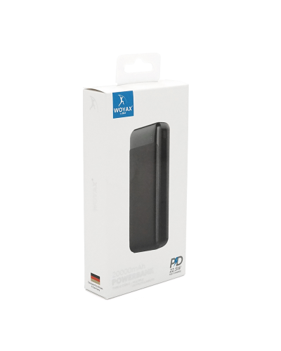 Power Bank WOYAX WY-20F 20000mAh, 22.5W, Black, 0.460kg, Box