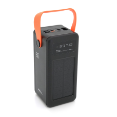 Powerbank ACL PW-53 80000mAh, 4xUSB, Solar, фонарь, 1,9кг, Black, Box