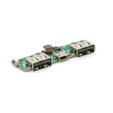 Плата для павербанка, 10000 mAh, Input: Micro-USB - 5V/2A, Out: 2xUSB-A - 5V/1A, 5V/2.1A