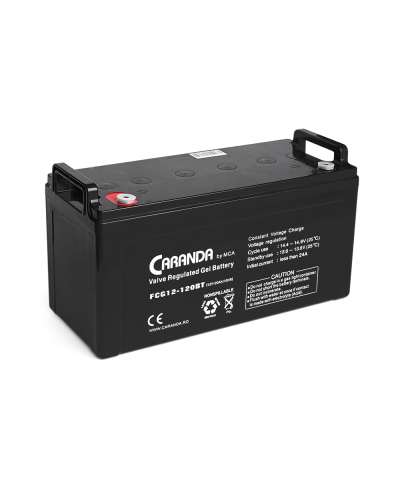 Аккумуляторная батарея MCA FCG12-120BT GEL 12 V 120 Ah (407 x 174 x 233), 34.2 kg