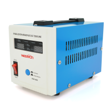 Стабилизатор напряжения релейный Westech SVR-500VA/375W однофазный, напольного монтажа, LED дисплей, диапазон 150-270V, AC230±8%, 2*Shuko, Q8