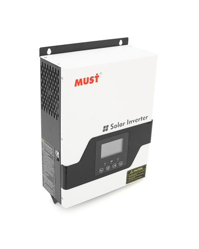 Гибридный инвертор MUST PV18-1012VMPK, 1000W, 12V, ток заряда 10/20A, 230V/4.35A, MPPT (60А, 105 Vdc)