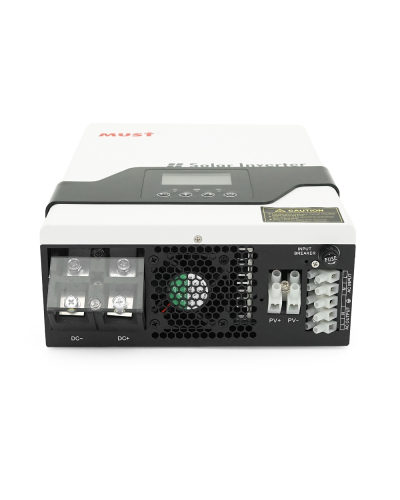 Гибридный инвертор MUST PV18-1012VMPK, 1000W, 12V, ток заряда 10/20A, 230V/4.35A, MPPT (60А, 105 Vdc)