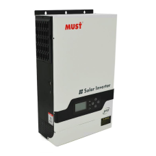 Гибридный инвертор MUST PH18-5248PRO, 5200W, 48V, ток заряда 1-60А, 160-275V, MPPT (80А, 450 Vdc), 330х488х119mm, 14 кг