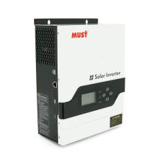 Гибридный инвертор MUST PV18-1512VPM, 1500W, 12V, ток заряда 10/20A, 160-275V, MPPT (60А, 15-145 Vdc)