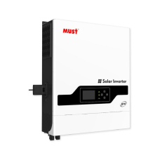 Гибридный инвертор MUST PV18-8048PRO II, 8000W, 48V, PV 2*4000W, ток заряда 1-120А, 160-275V, MPPT (120А, 90-430 Vdc), 425*527*145 мм