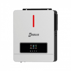 Гибридный инвертор ORBUS ORB-1.6KW, 2000 VA/1600W, 12V. ток заряда 20-60А, MPPT 30~400 В, WIFI, 357*273*95мм, 4.6кг