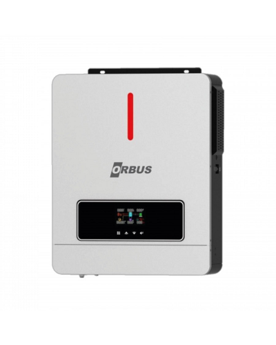 Гибридный инвертор ORBUS ORB-1.6KW, 2000 VA/1600W, 12V. ток заряда 20-60А, MPPT 30~400 В, WIFI, 357*273*95мм, 4.6кг