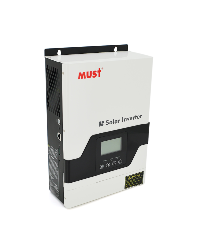 Гибридный инвертор MUST PV18-1012VPM II, 1000W, 12V, ток заряда 10/20A, 160-275V, MPPT (45А, 105 Vdc)