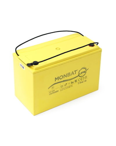 Аккумуляторная батарея MONBAT TOP TERMINAL 12UPM3500 AGM 12V/100 Ah, 340x173x220 мм, 35.5 кг