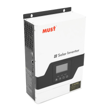 Гибридный инвертор MUST PV18-1012VPM, 1000W, 12V, ток заряда 10/20A, 170-280V, MPPT (60А, 15-105 Vdc), 225x355x92 мм, 5.5 кг